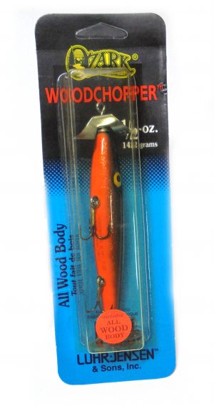 Slim Woodchopper 1/2oz Gold Black Orange Shad