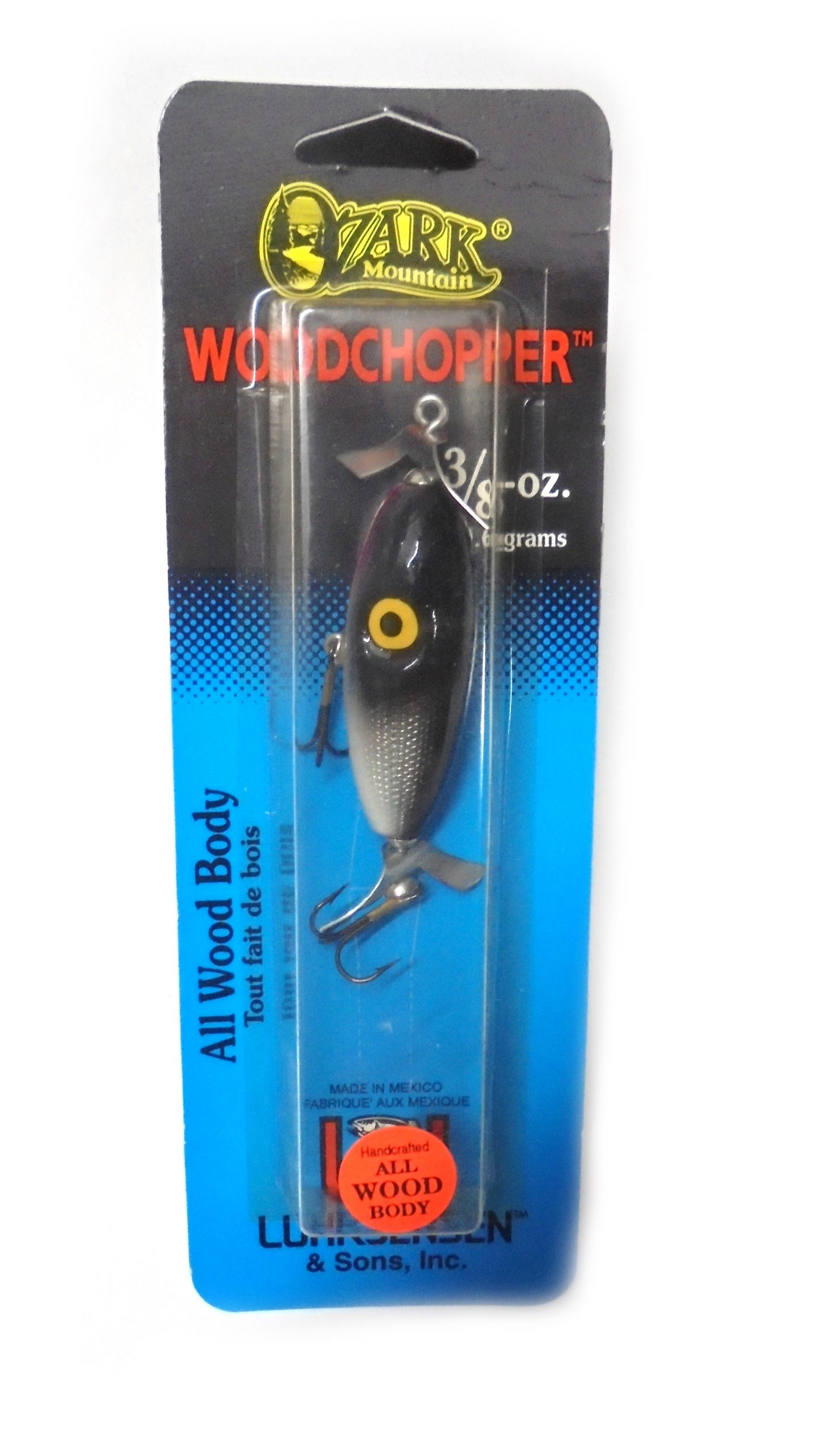 Woodchopper 3/8oz Silver Foil