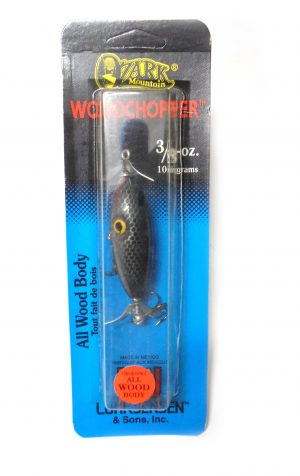 Woodchopper 3/8oz Silver Black Top